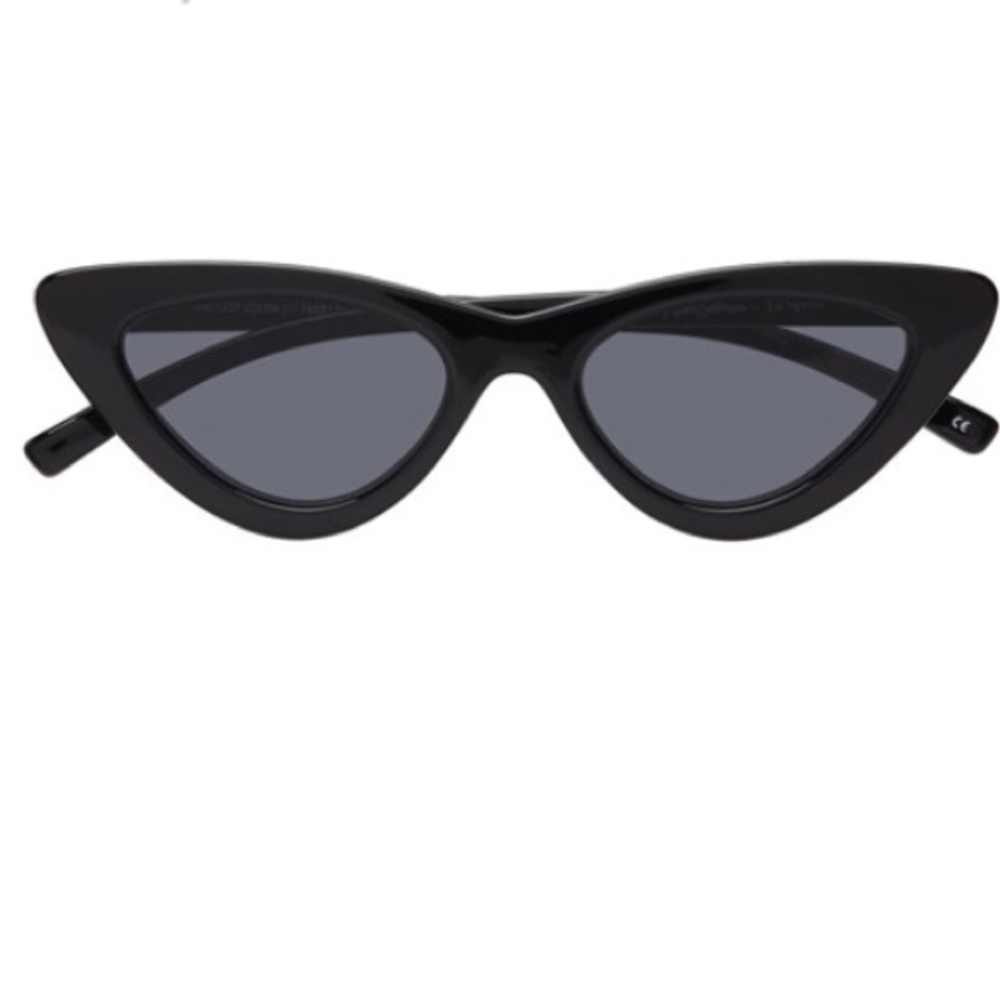 Le Specs The Last Lolita black sunglasses